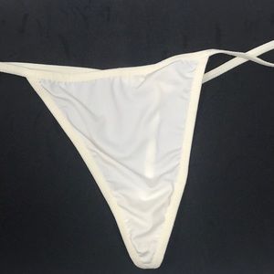 🧡 NWOT sophie b. Ivory Thong Panty 🧡